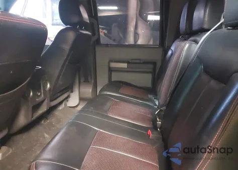 2015 Ford F-250 Xlt из США, поврежденный, VIN 1FT7W2BT7FEA55413